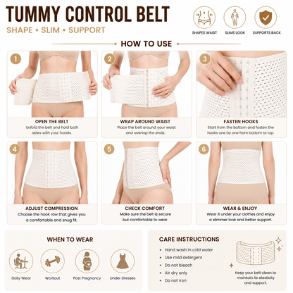 Tummy Control Belt (Ultimate Comfort Edition)