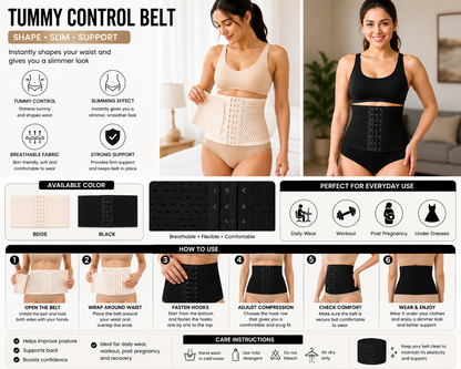 Tummy Control Belt (Ultimate Comfort Edition)