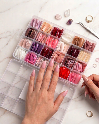 576 artificial nails box
